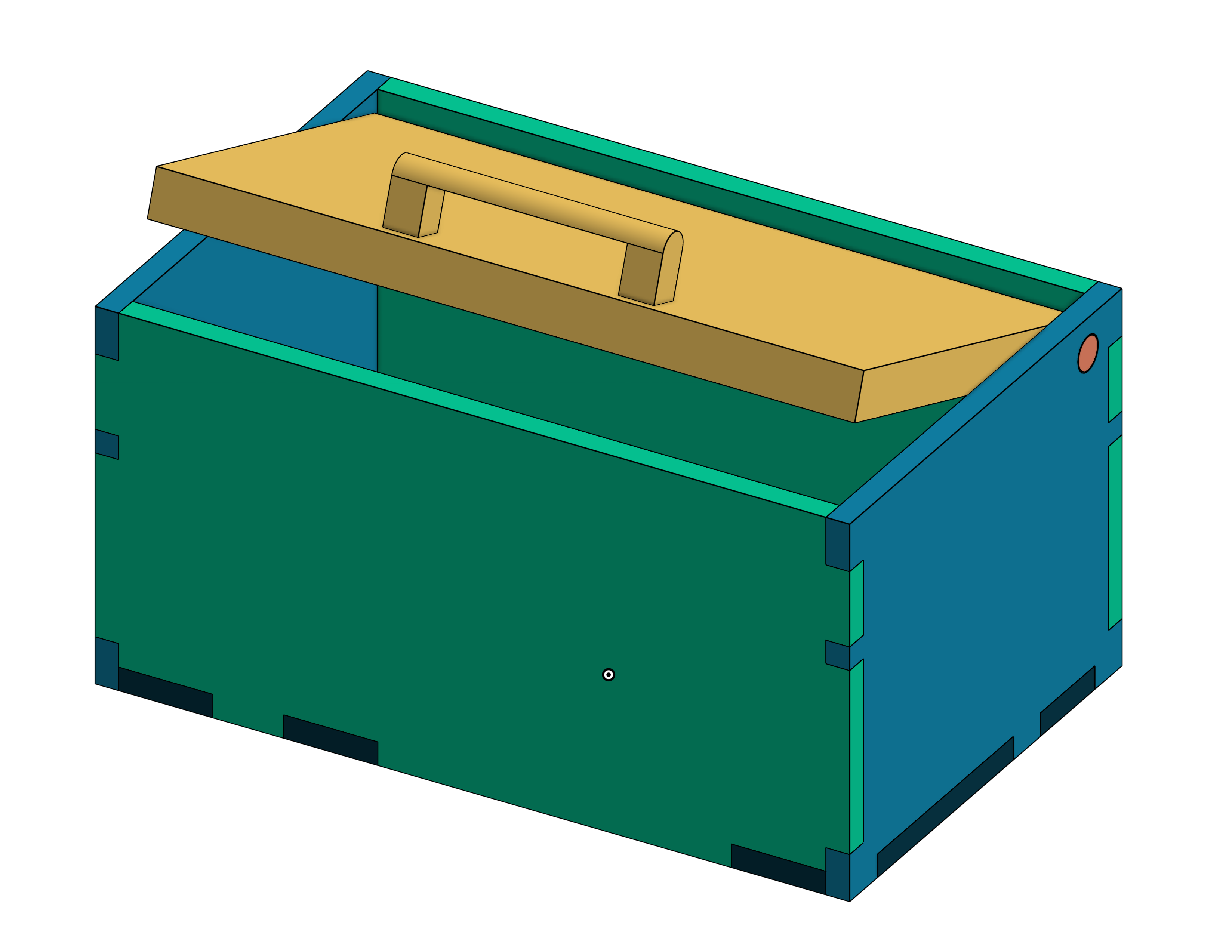 A Simple Hinged Box