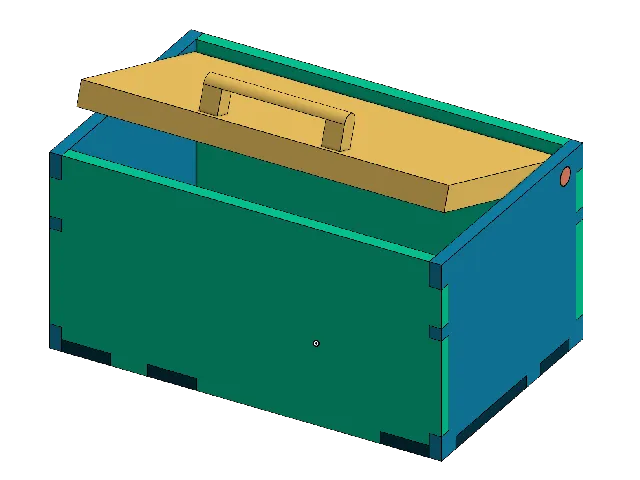 A Simple Hinged Box