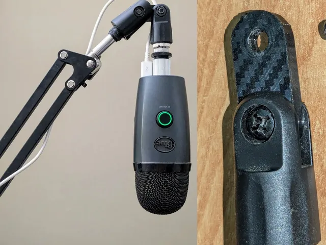 Microphone arm coupler for mount adapters