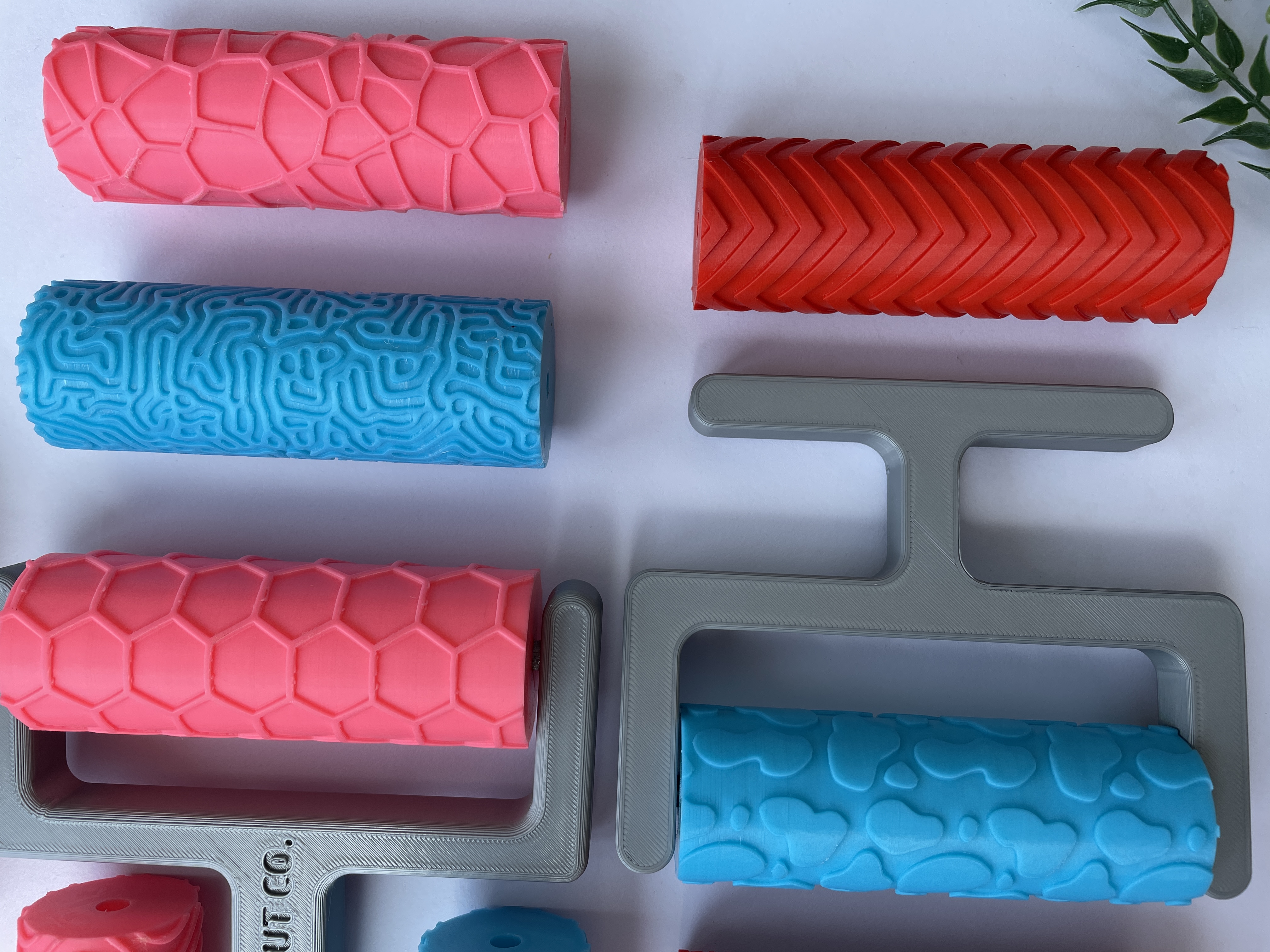 Polymer Clay Texture Roller - Embossing Pattern Tool for Clay Earrings & Jewelry Making — miniatura 4