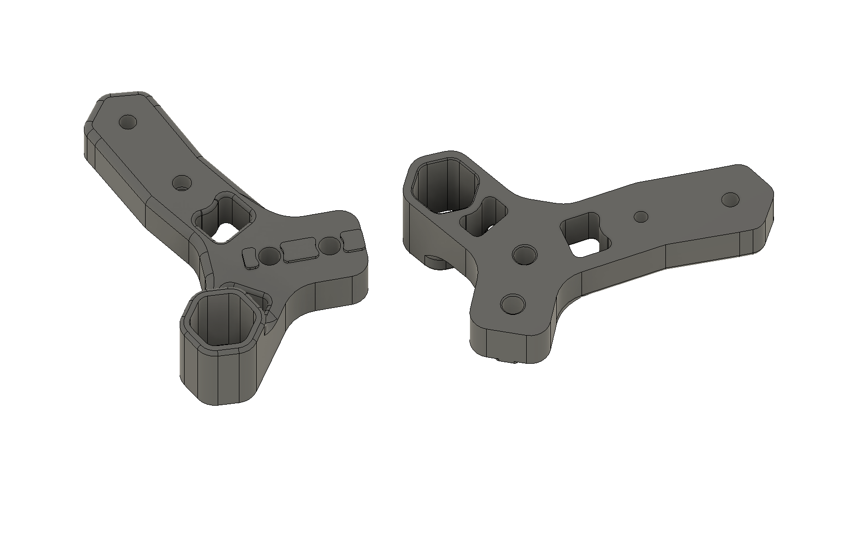 Voron Legacy Z Bearing Retainers for 170mm Square Hole Hotbed (Ender 3)