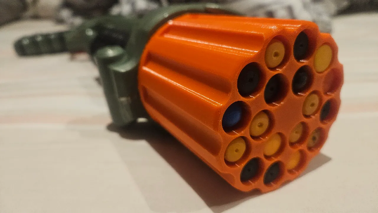 Lanard Shot Gun / Air Zone Triple Shot 6-Shot ＂Hexashot＂ Shotgun