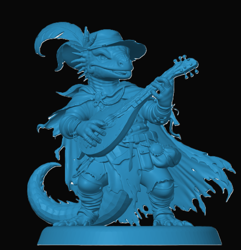Kobold Bard — miniatura 3
