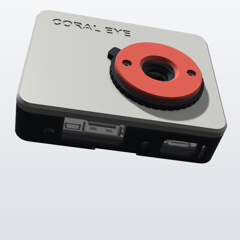Coral Eye – AI Camera Case with a Twist Privacy Shutter for the ...