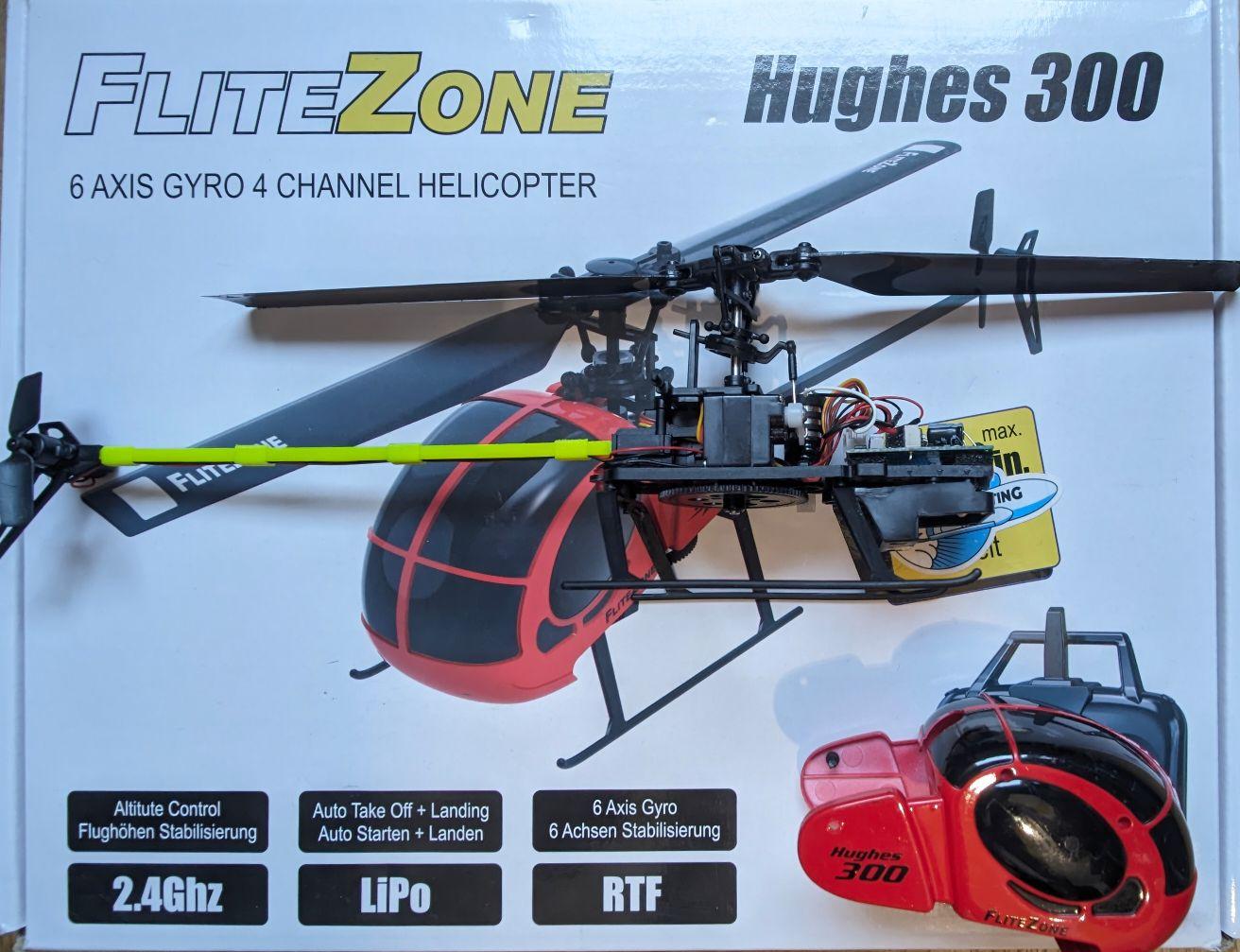 FliteZone Hughes 300 Tail Boom