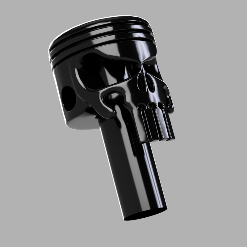 Wasteland Piston Skull – Shifter Knob for Thrustmaster TH8S by Rod ...