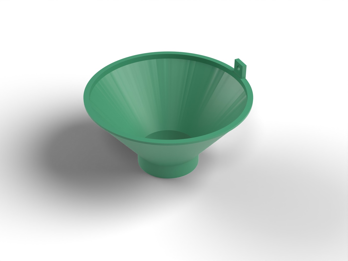 Jam Jar Funnel - Wide-Mouth Funnel for Jam, Chutney and Pickles, No Supports (OpenSCAD)