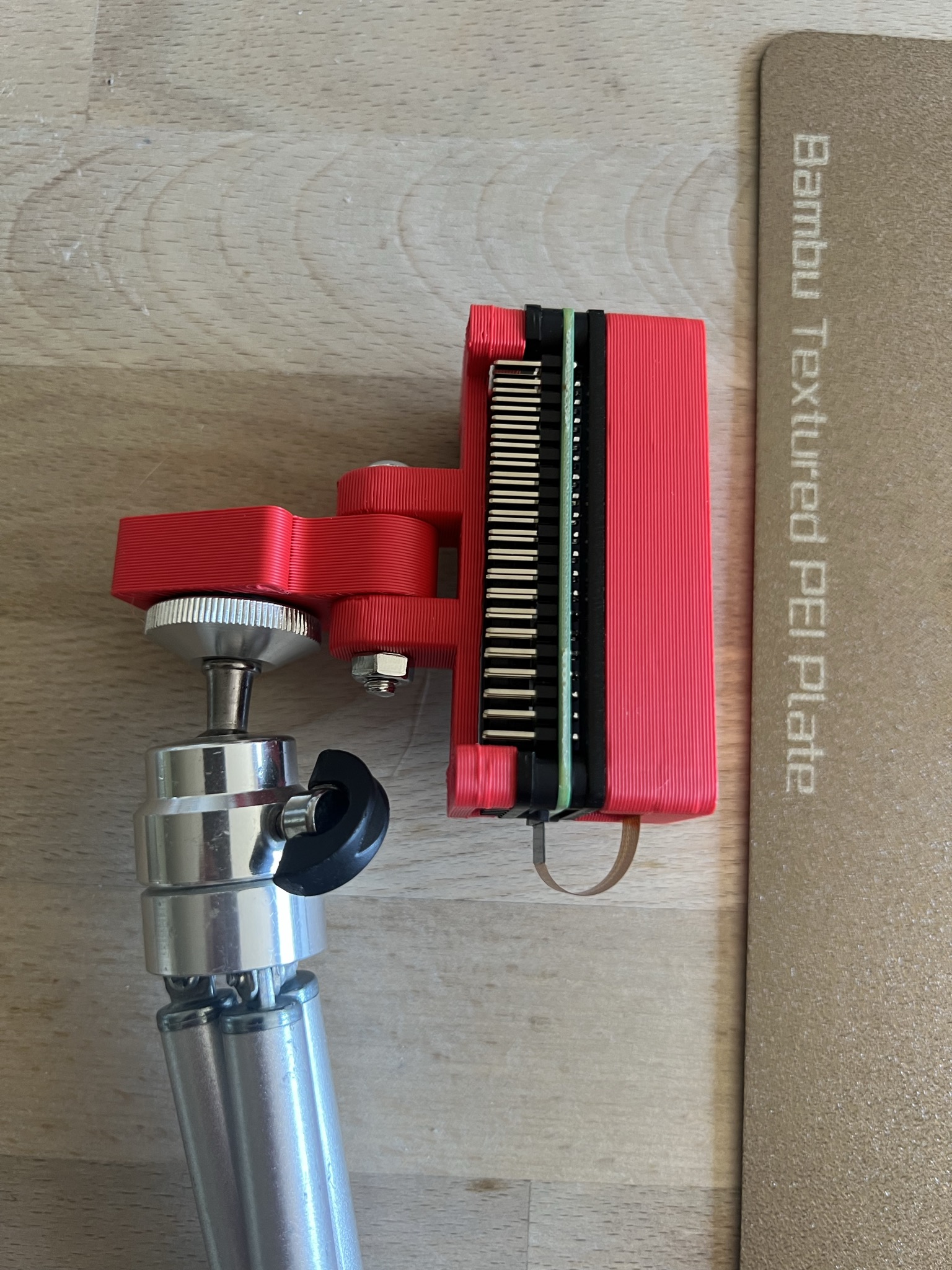 Miniatura 2 do modelo 3D Raspberry Pi Zero camera case