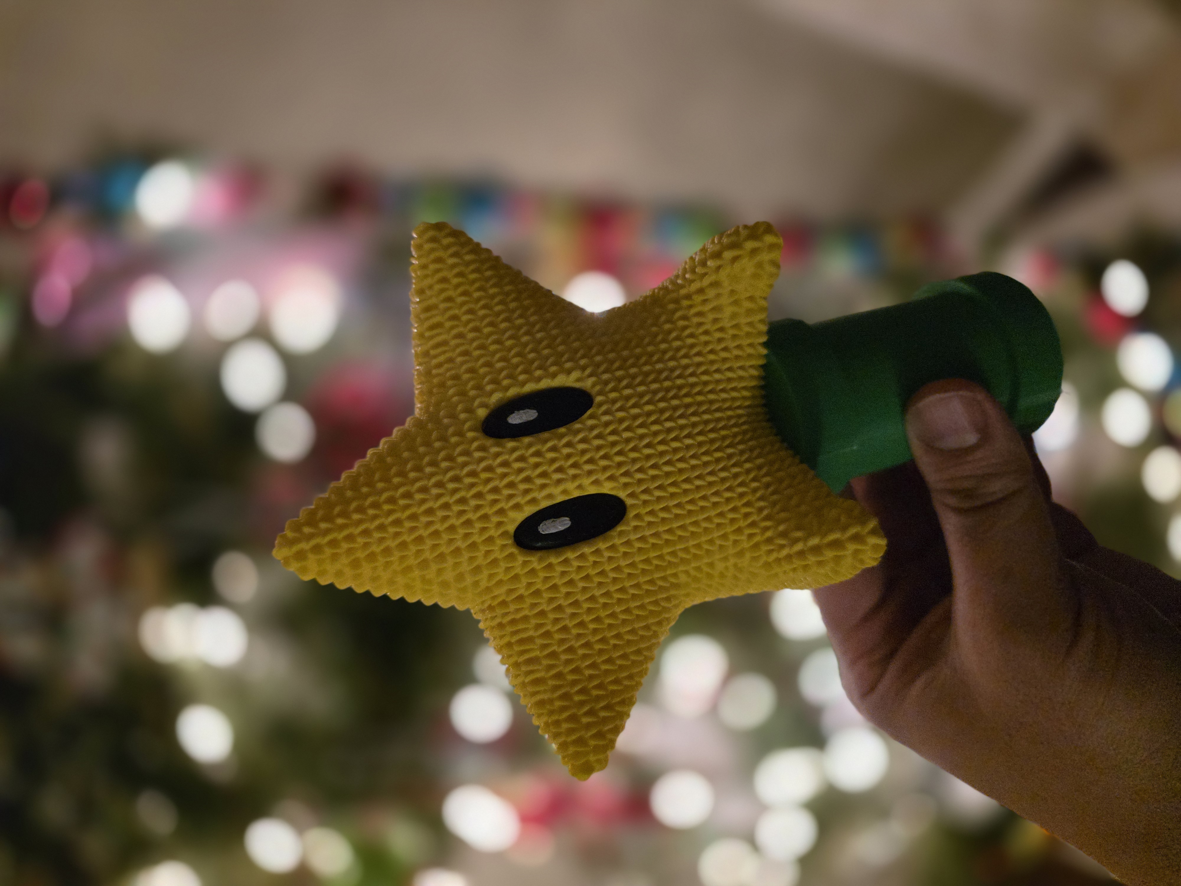 Warp Pipe Tree topper cone for Knitted Star