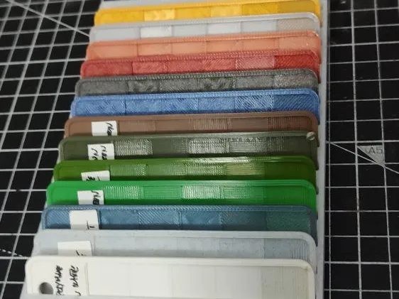 Display for Filament Color Sample