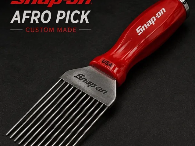 snap-on hair pick