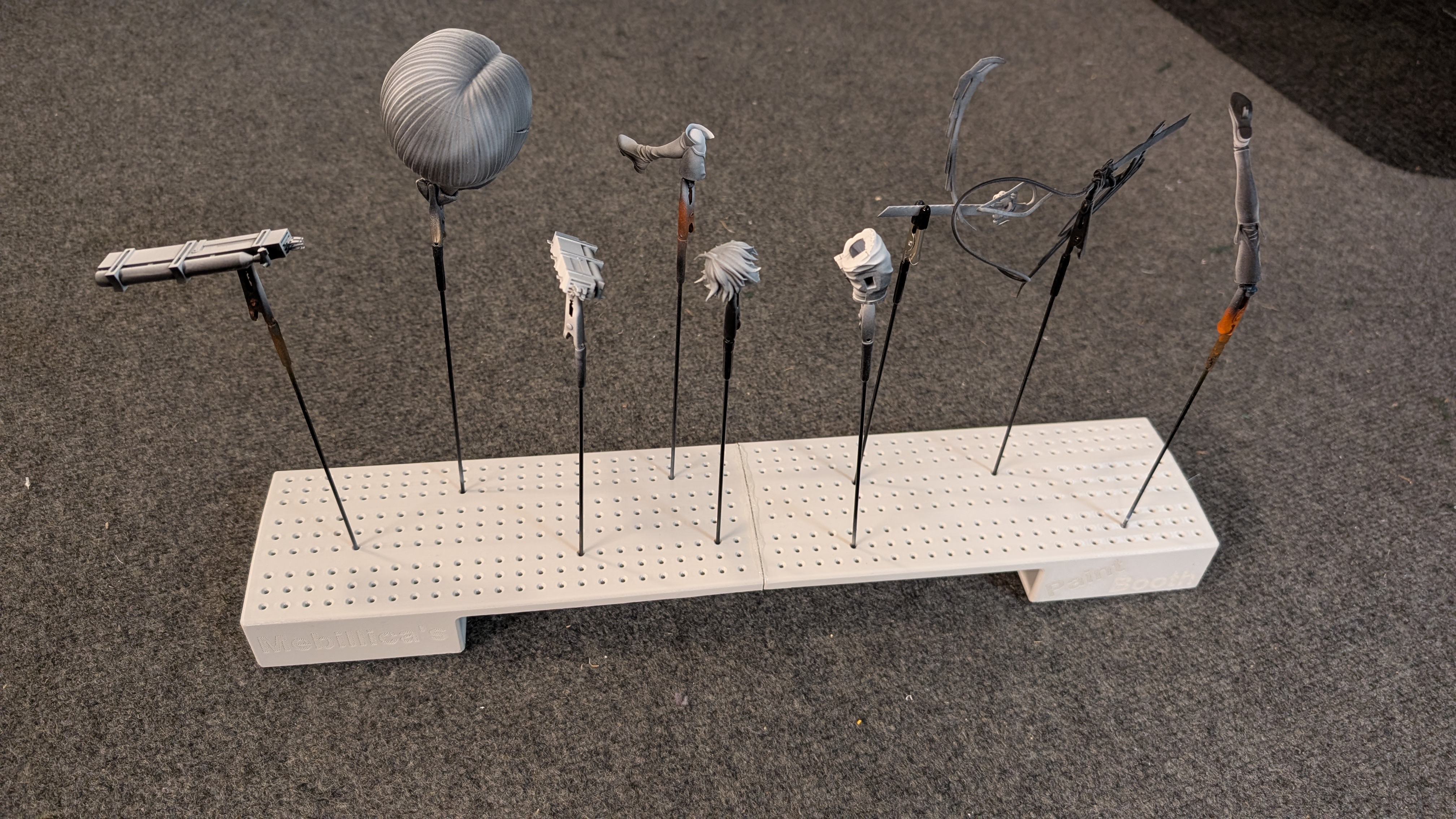 Paint Booth Clip Holders
