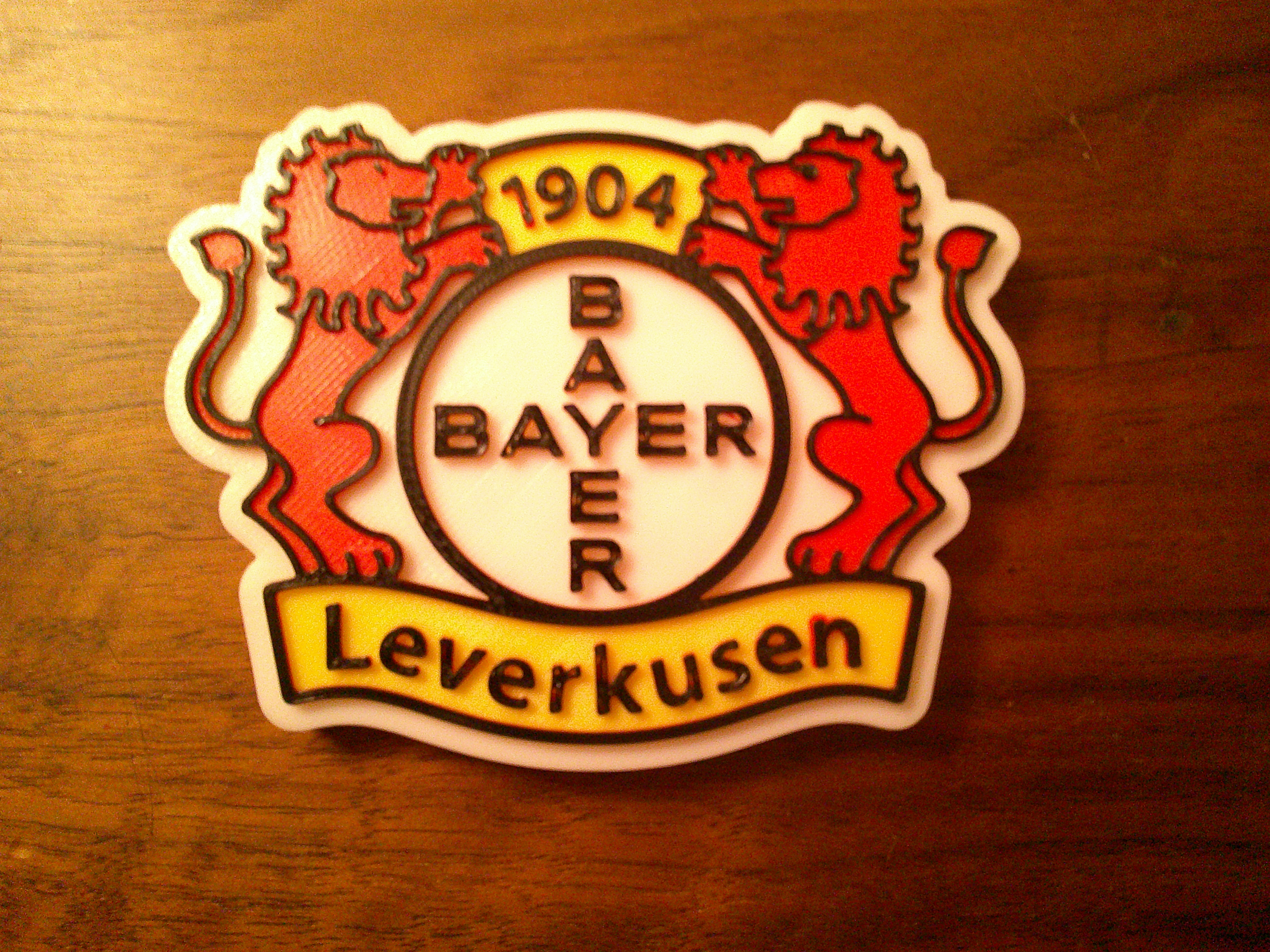 Bayer Leverkusen Logo Coaster or Plaque