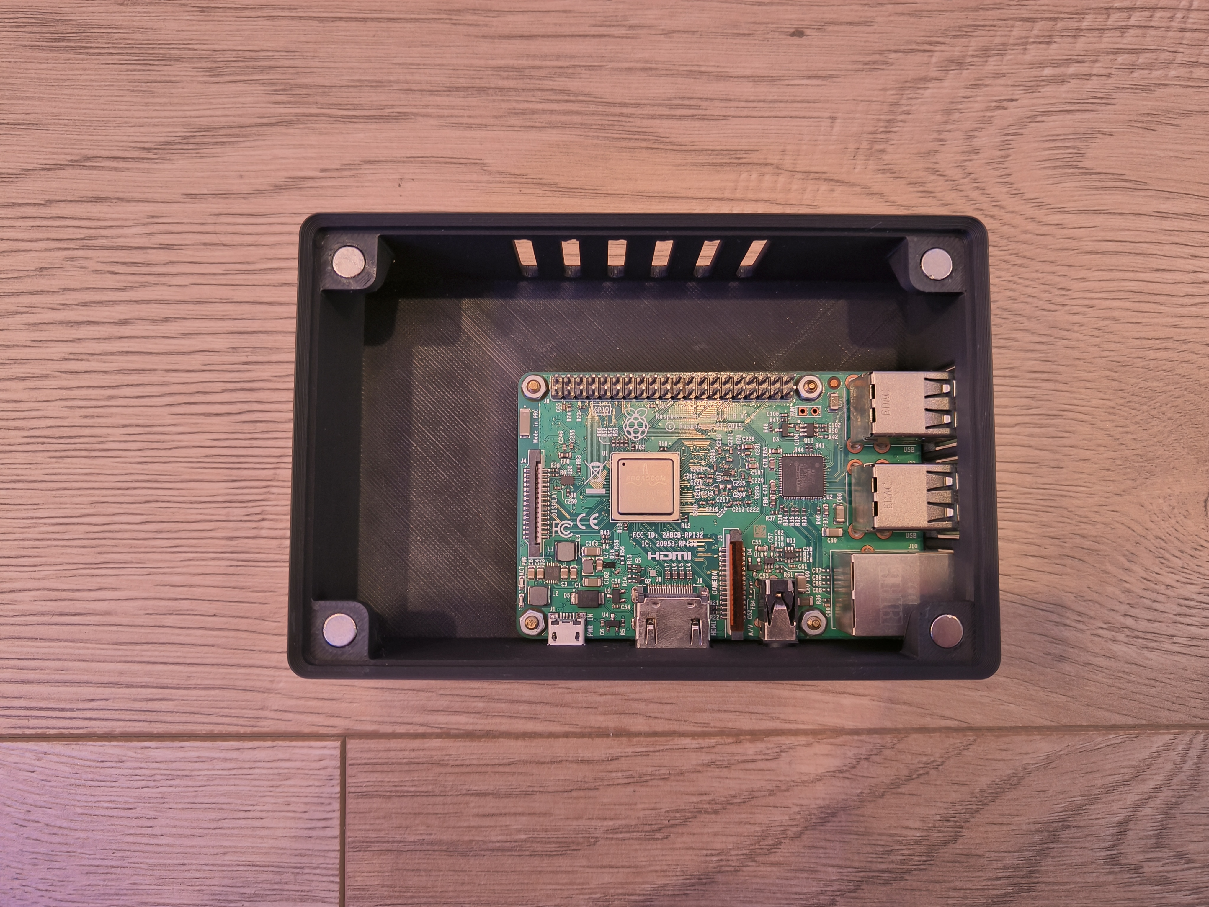 Gridfinity-compatible housing for Raspberry Pi — miniatura 8