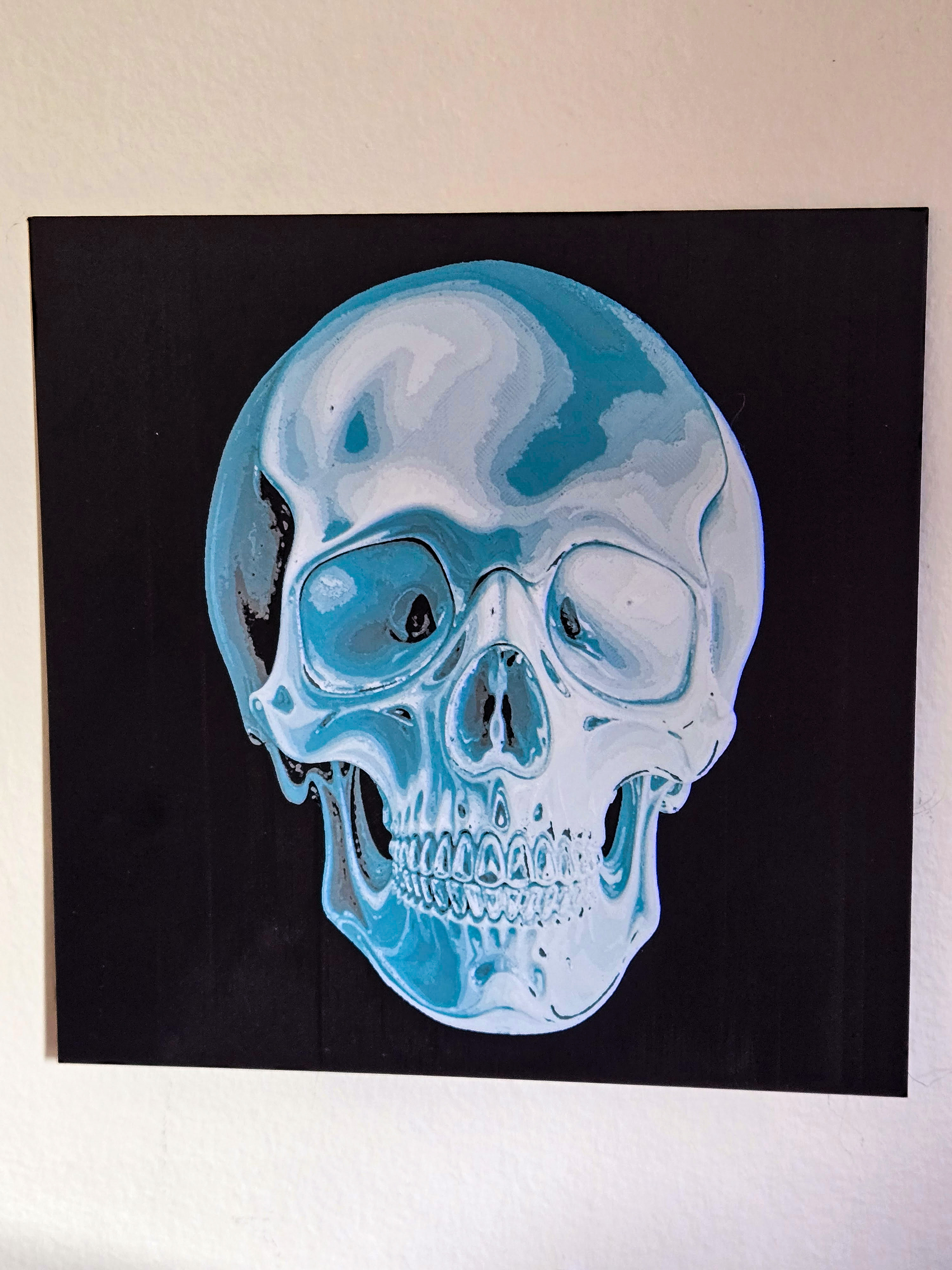 Phantom Skull – A HueForge Specter in 4 Shades