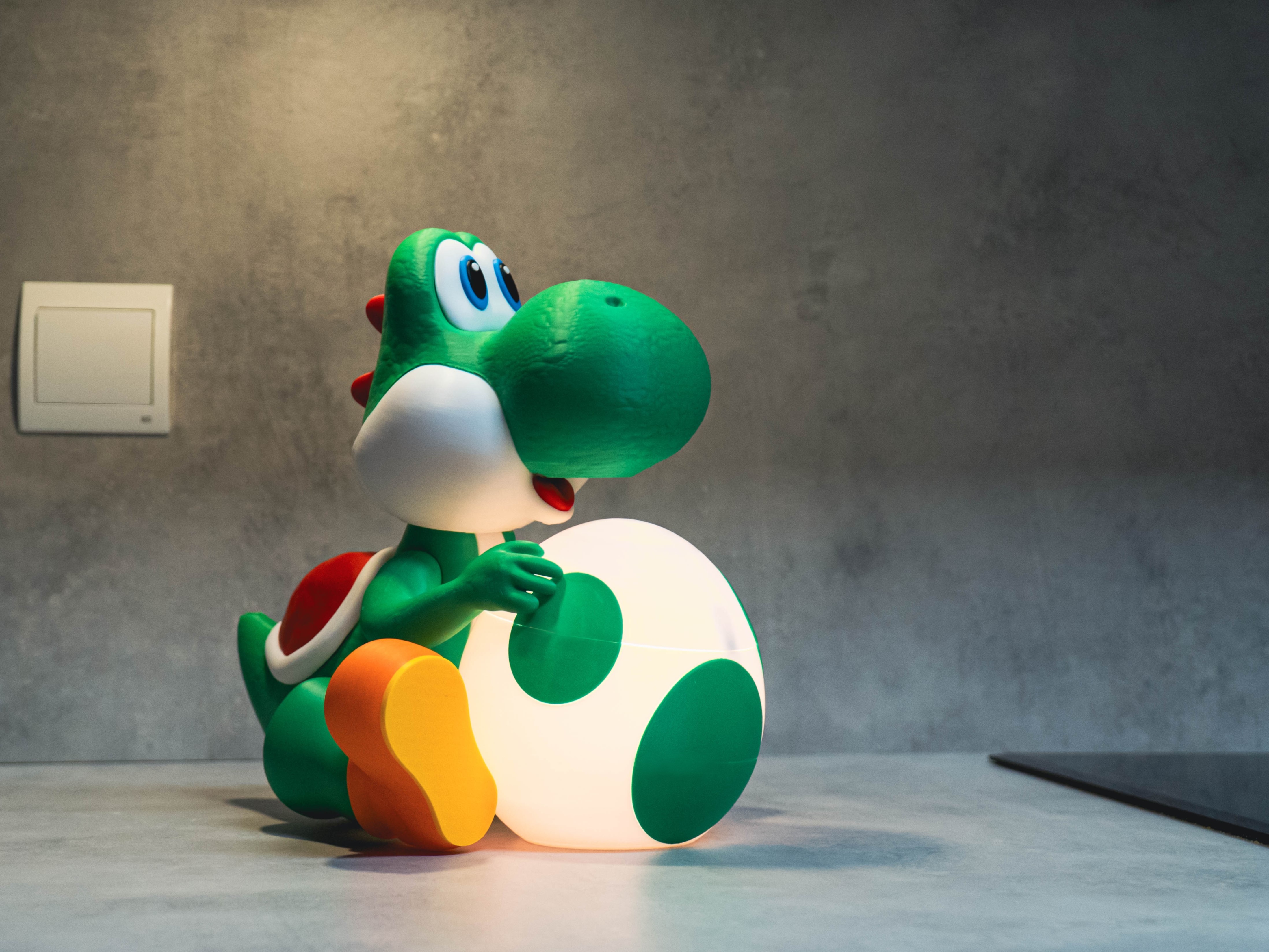 Yoshi Pop Corn Lamp