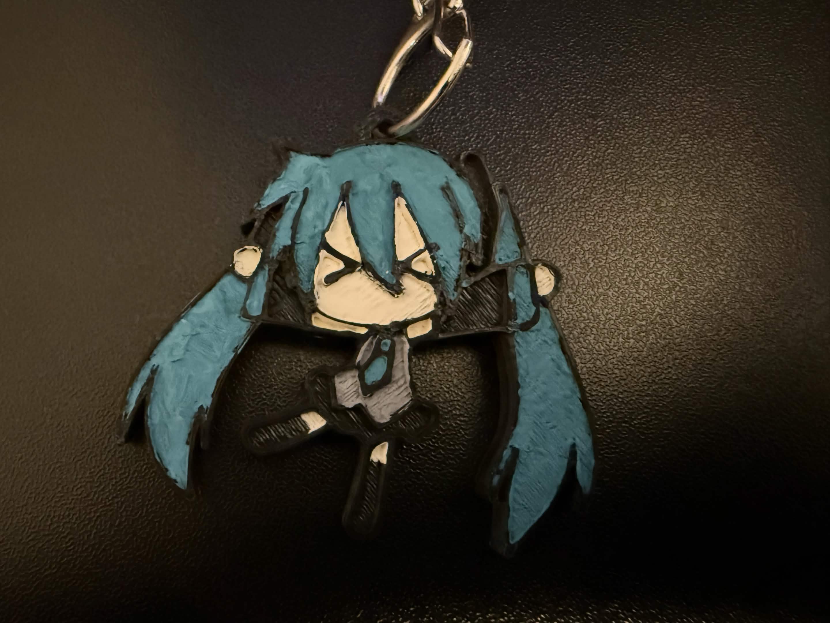 Hatsune Miku Keychain | Remix