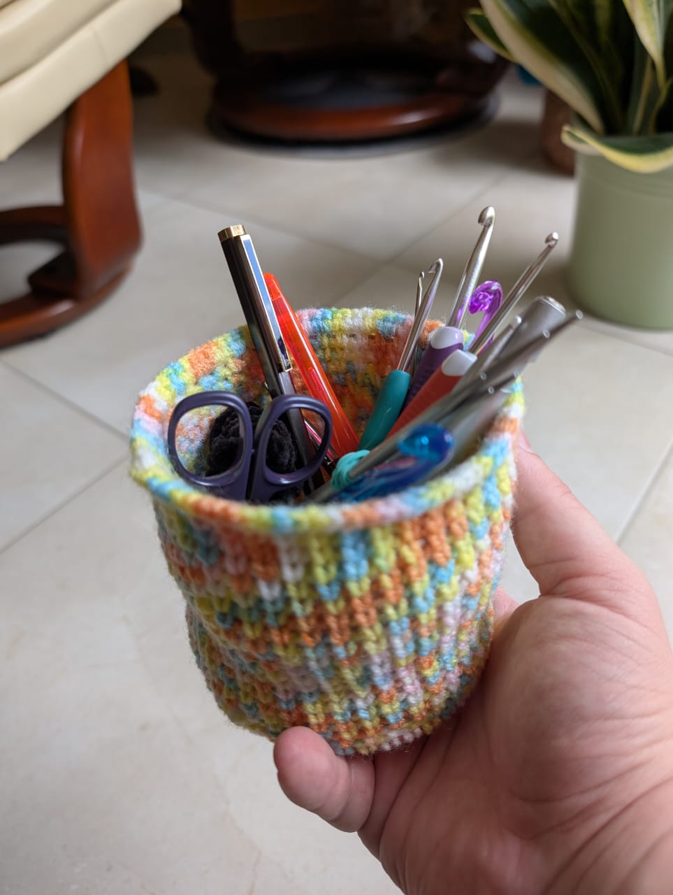 Crochet & Knit - Parametric Basket Bottom