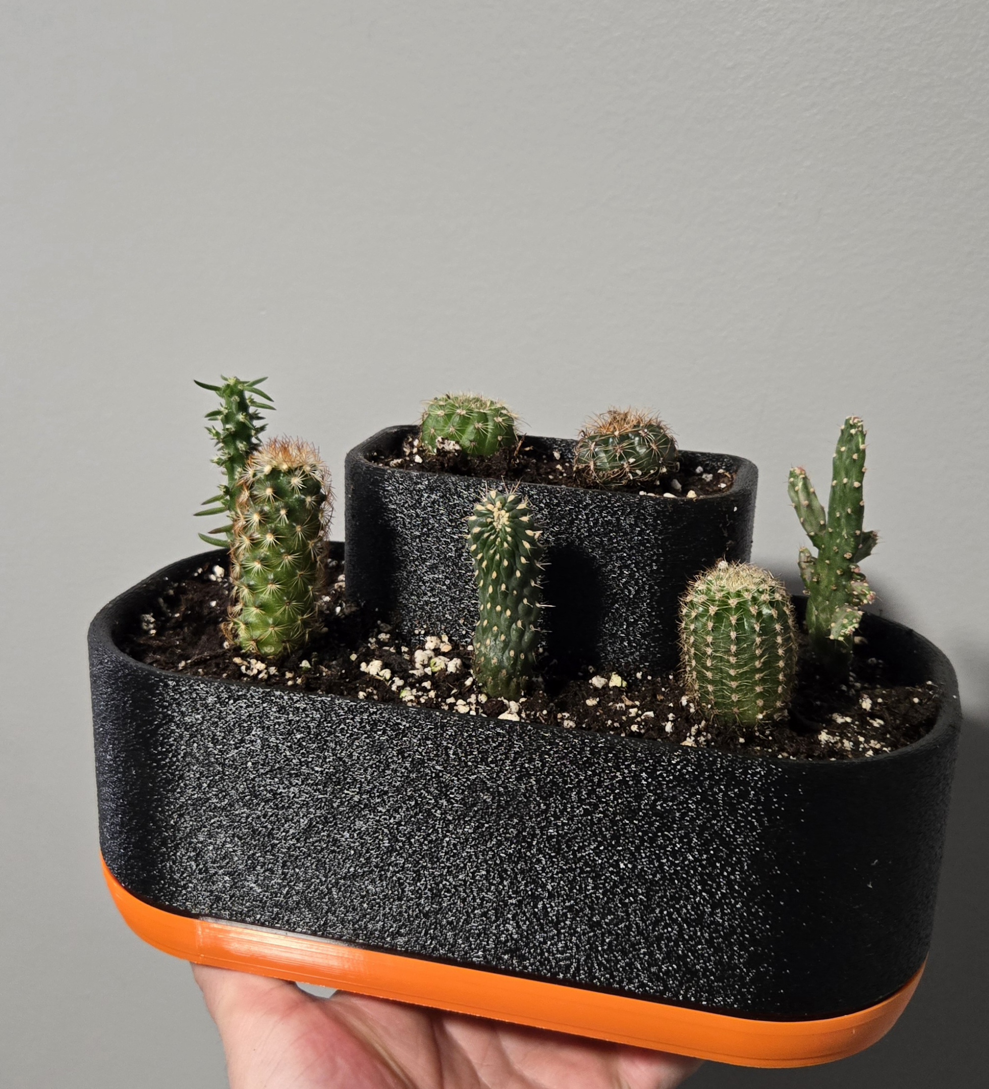PLANTER WITH DRIP TRAY 3D model