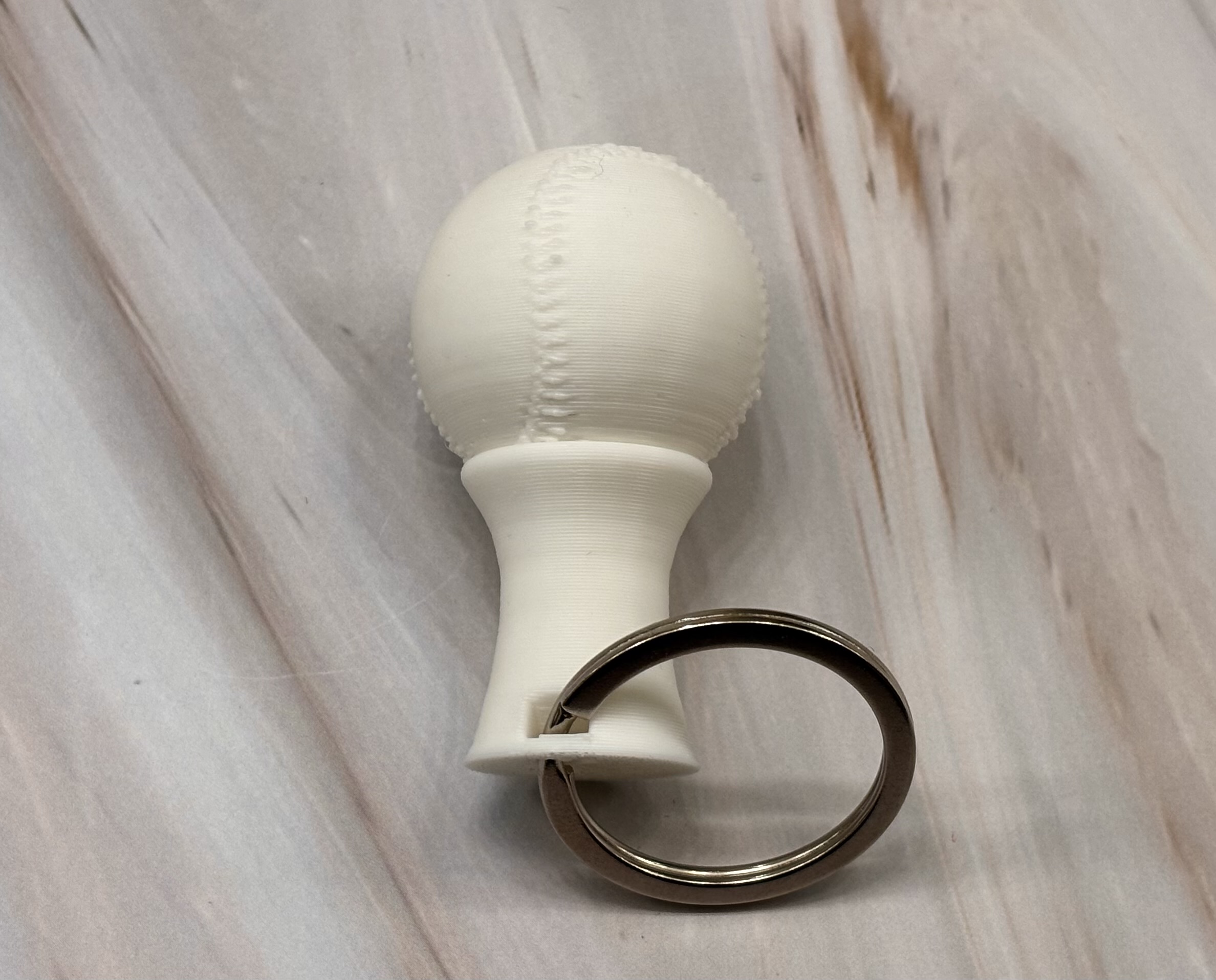 Miniatura 10 do modelo 3D Soccer, Baseball, Cricket, Golf Ball Trophy Knob style keychains set