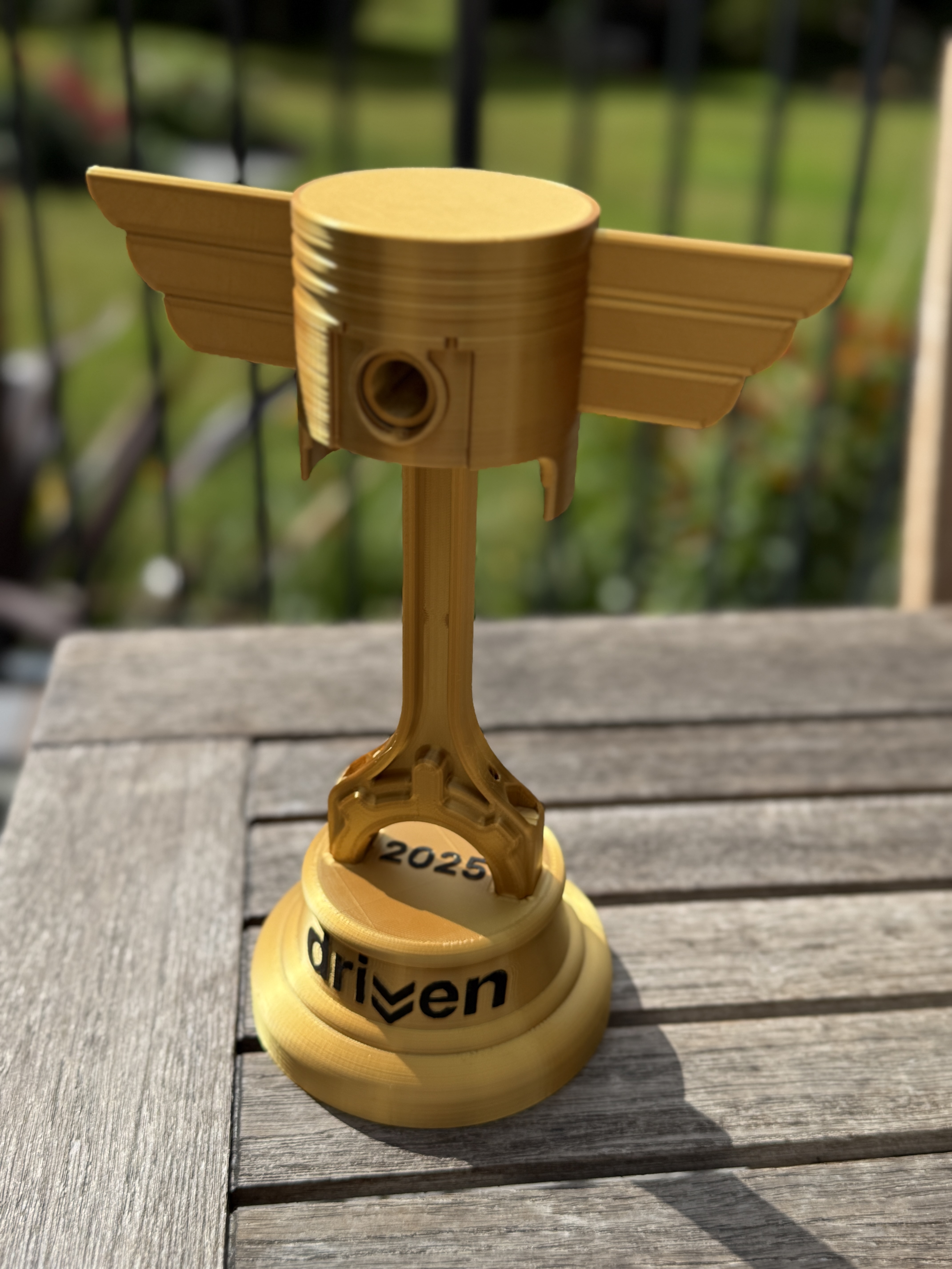 Piston Cup Trophy - driven