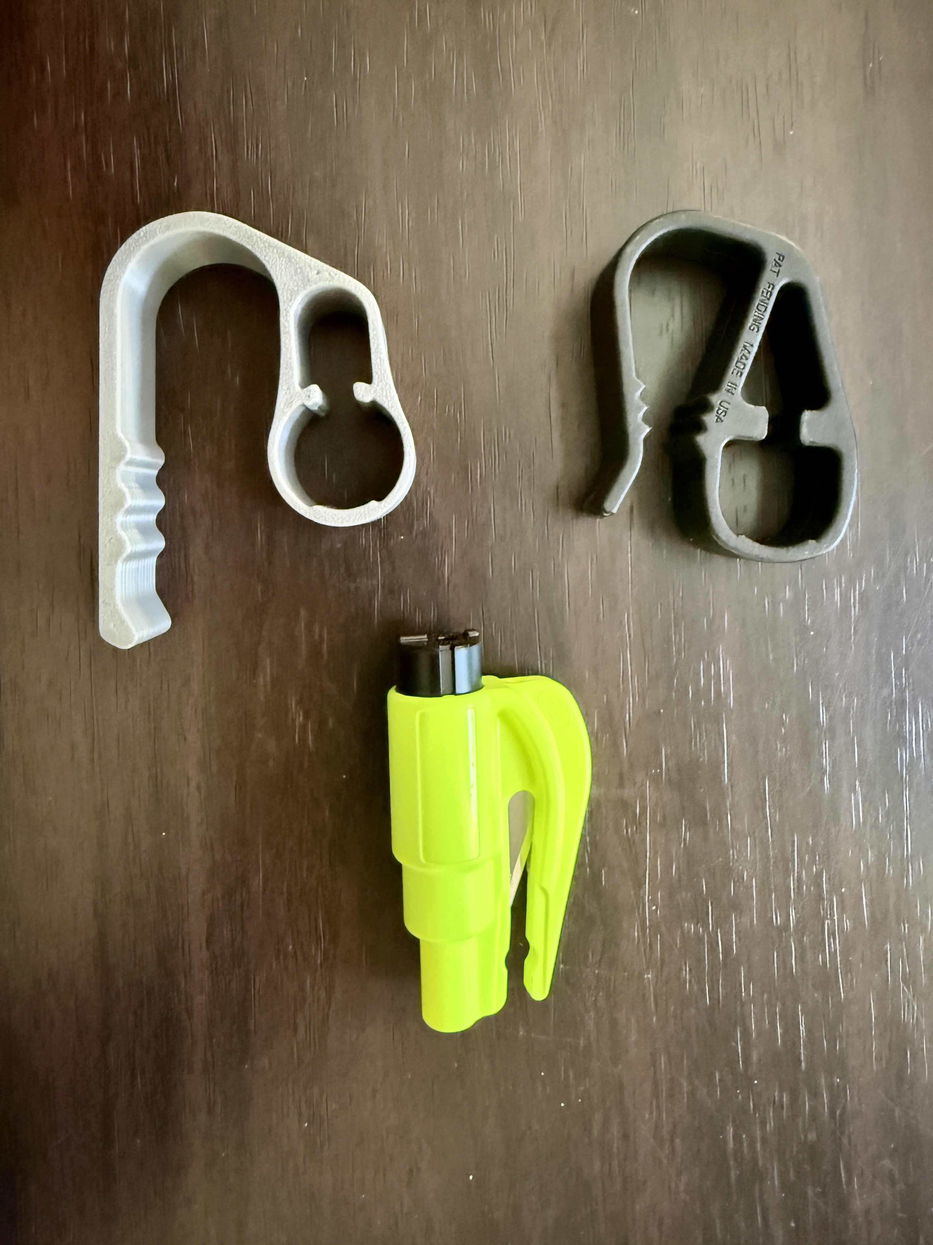 Sun Visor Clip for ResQMe car tool