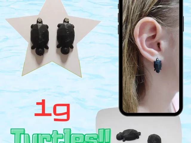 Turtle earings