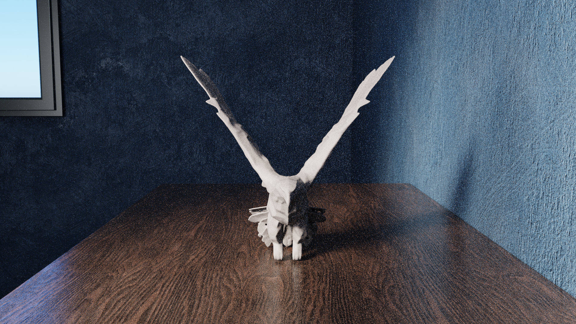 Miniatura 6 do modelo 3D Low Poly Eagle