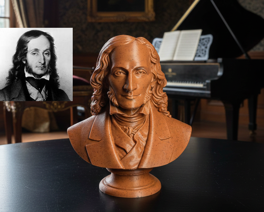 Niccolò Paganini - Bust