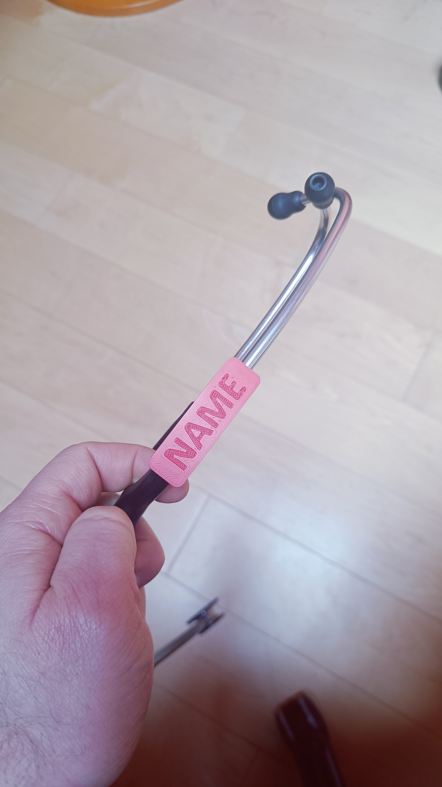 Name Tag for stethoscope