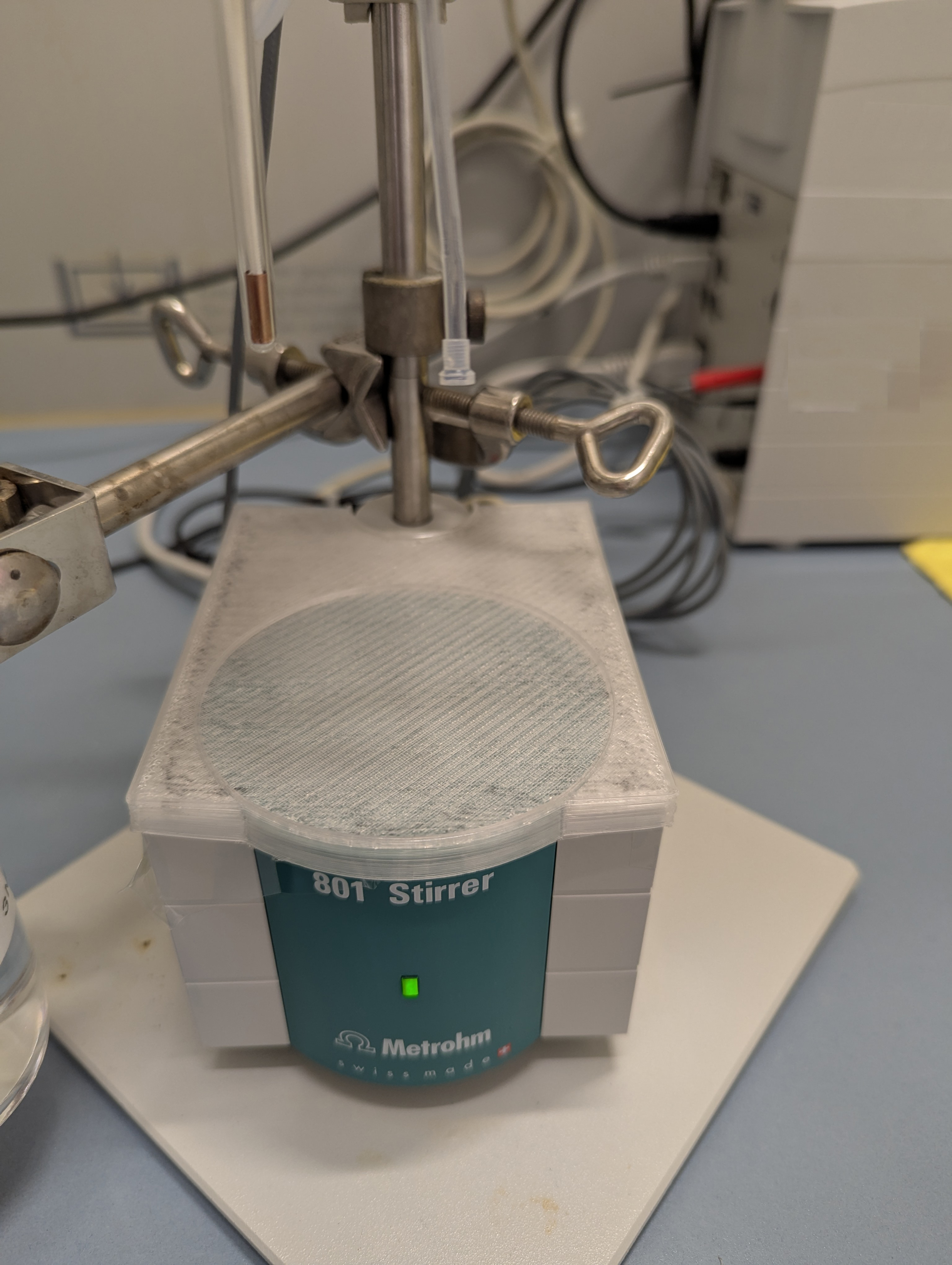 Cover for Metrohm 801 Stirrer
