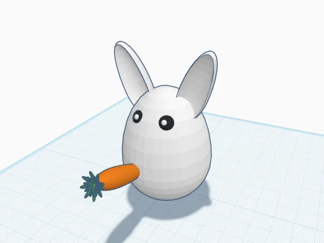 Easter bunny egg