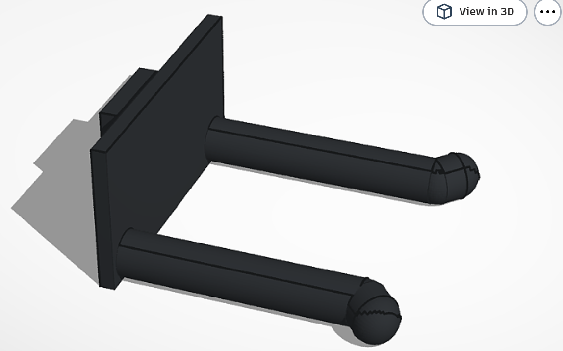 1/64 scale CAT skidsteer bale forks