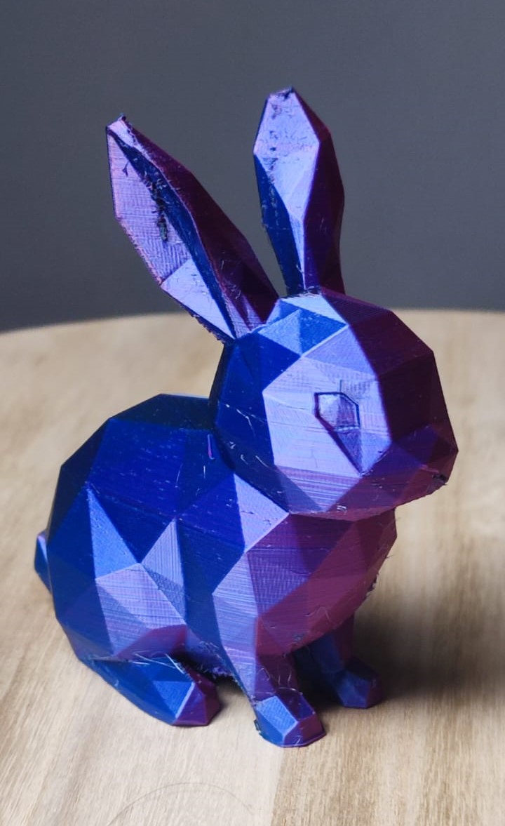Low Poly Rabbit Bunny statue figure