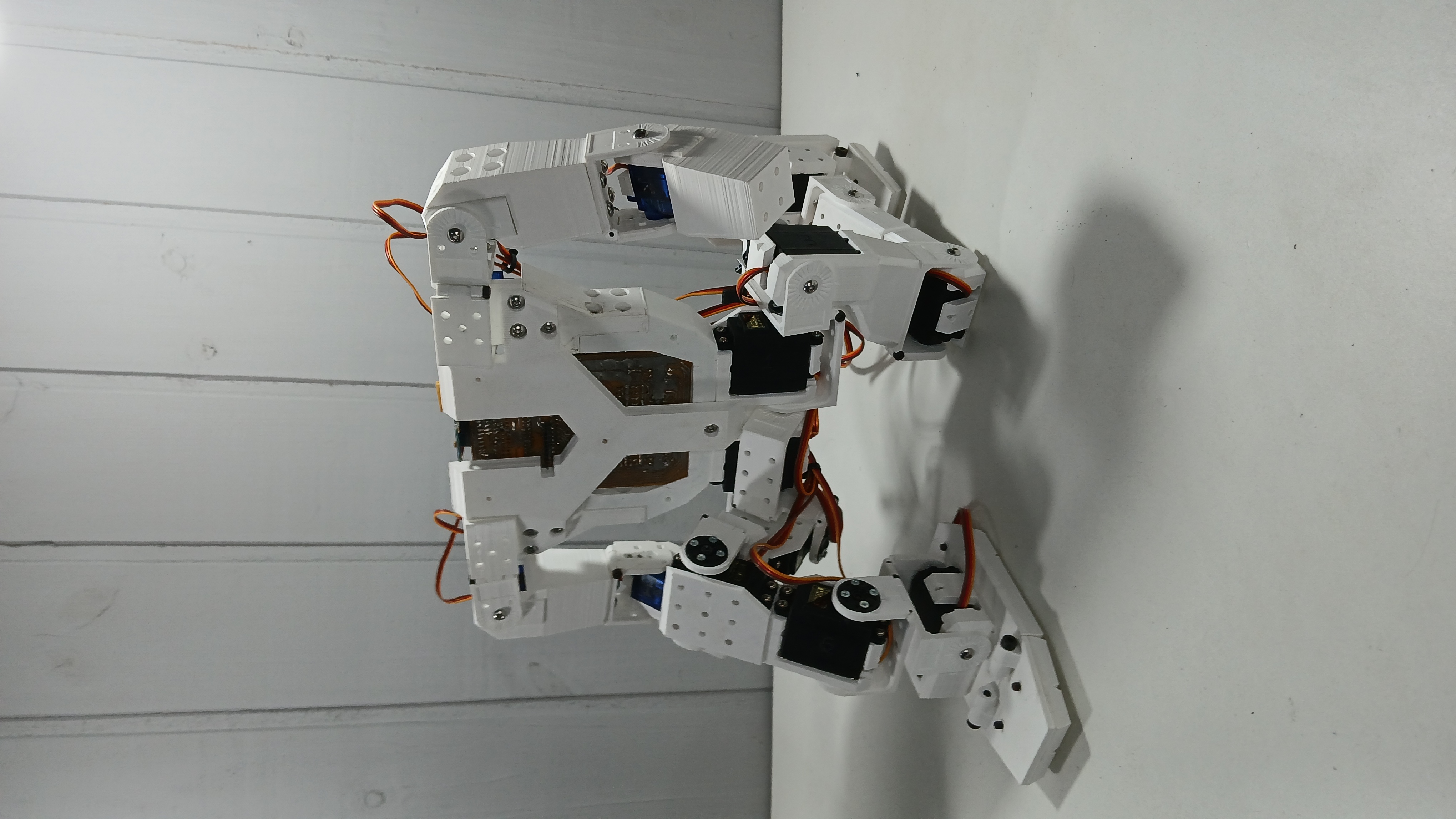 Miniatura 3 do modelo 3D Humanoid robot structure