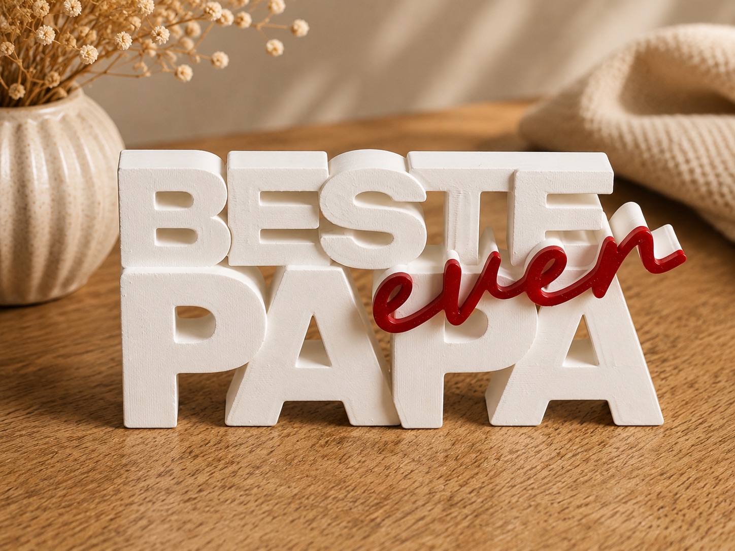 Beste Papa Ever – Multicolor Father’s Day Decor