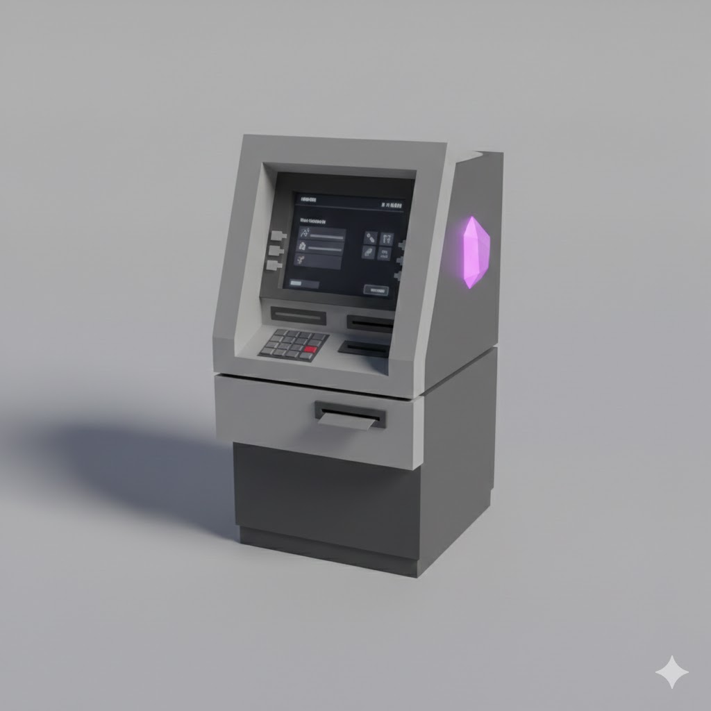 Low Poly ATM