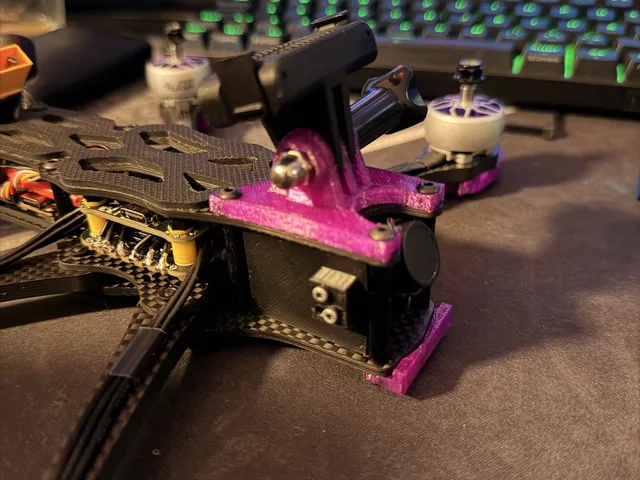 5Zoll Drohne GoPro Mount FPV
