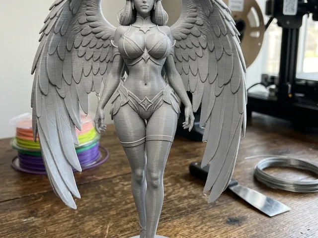 sexy female warrior angel