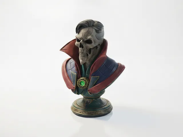 Dr Strange Skull Bust Marvel Collectible 3D Printable