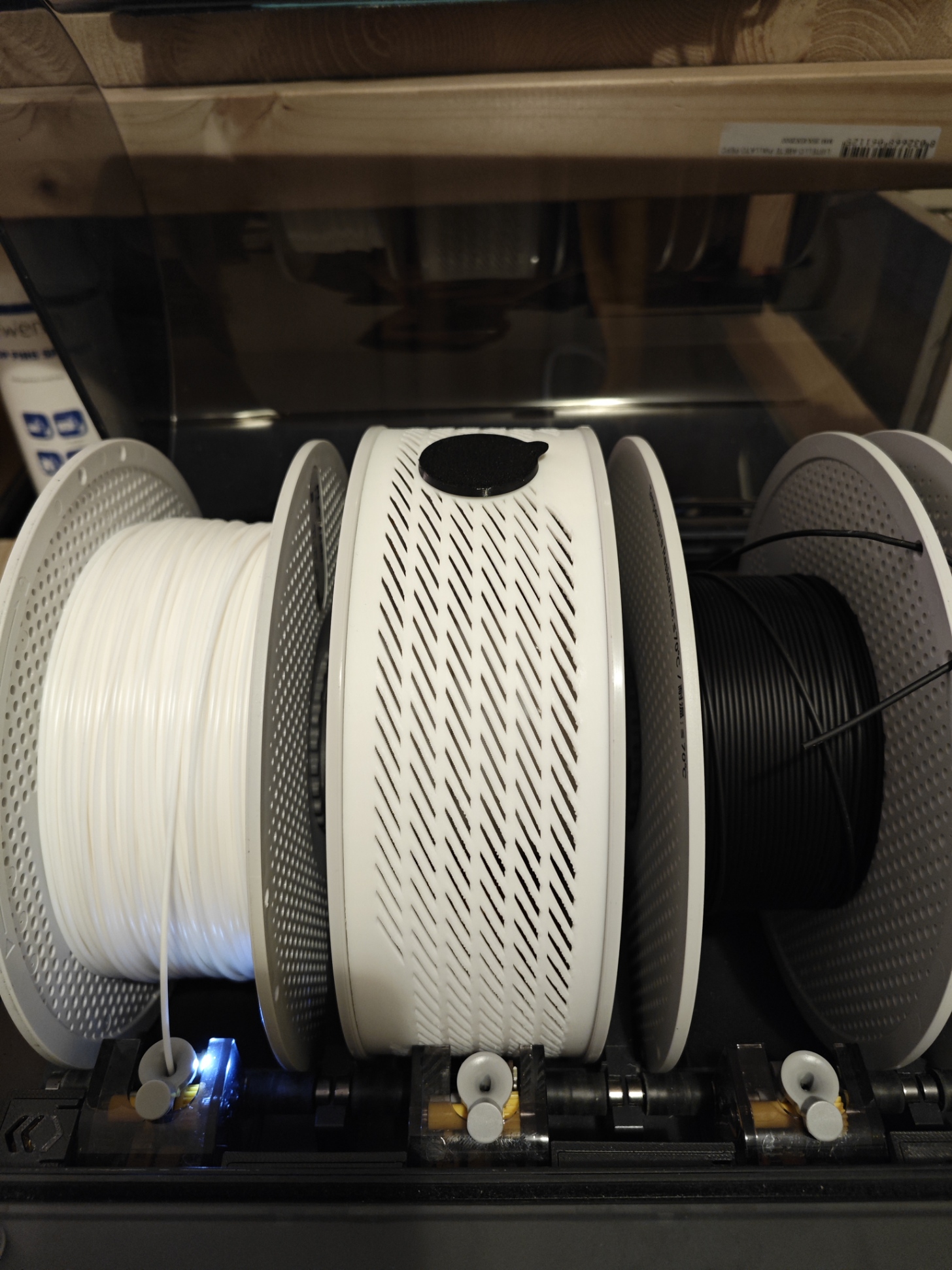 Silica gel container for Bambulab spools