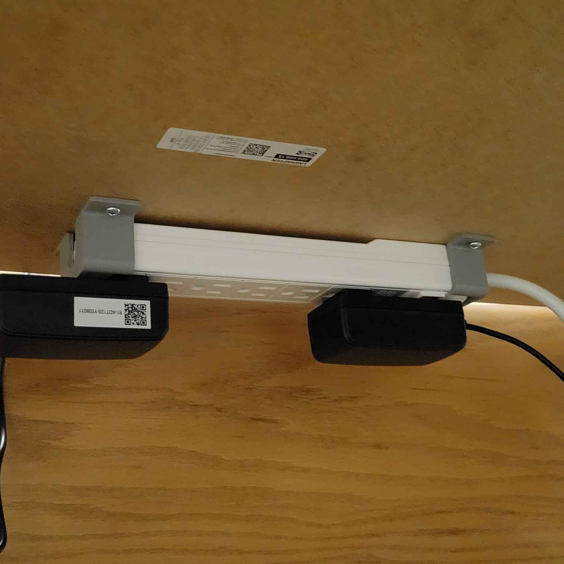 IKEA KOPPLA 6 Outlet Power Strip Mounting Bracket (US/CA version)