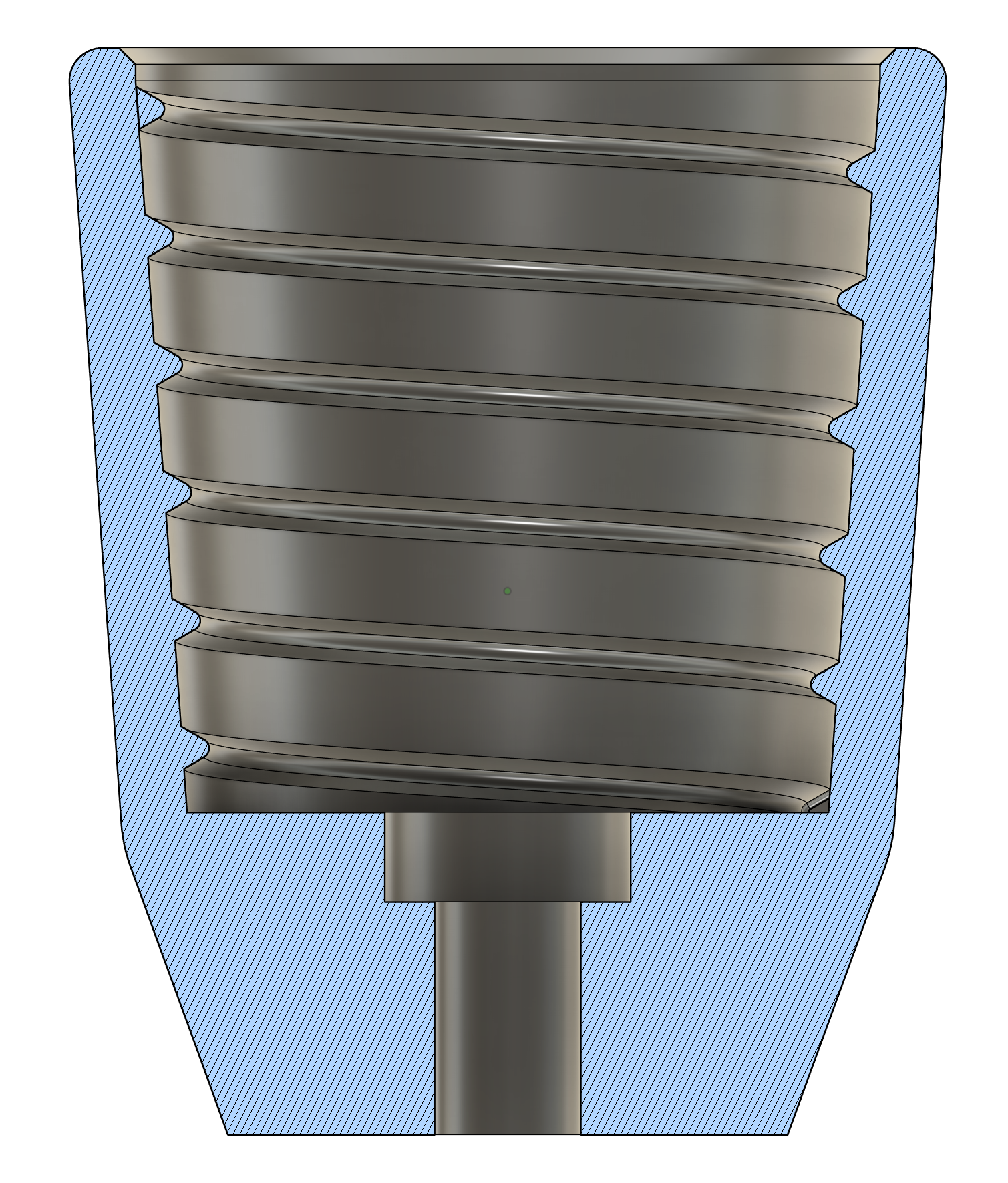 Floor mop thread connector, coarse thread. — miniatura 2