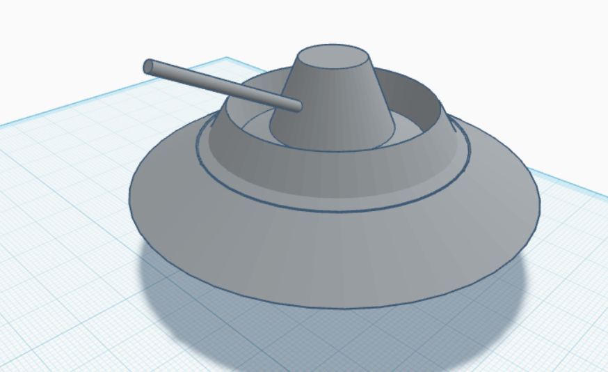 Czołg - UFO 3D model by Mati Lab