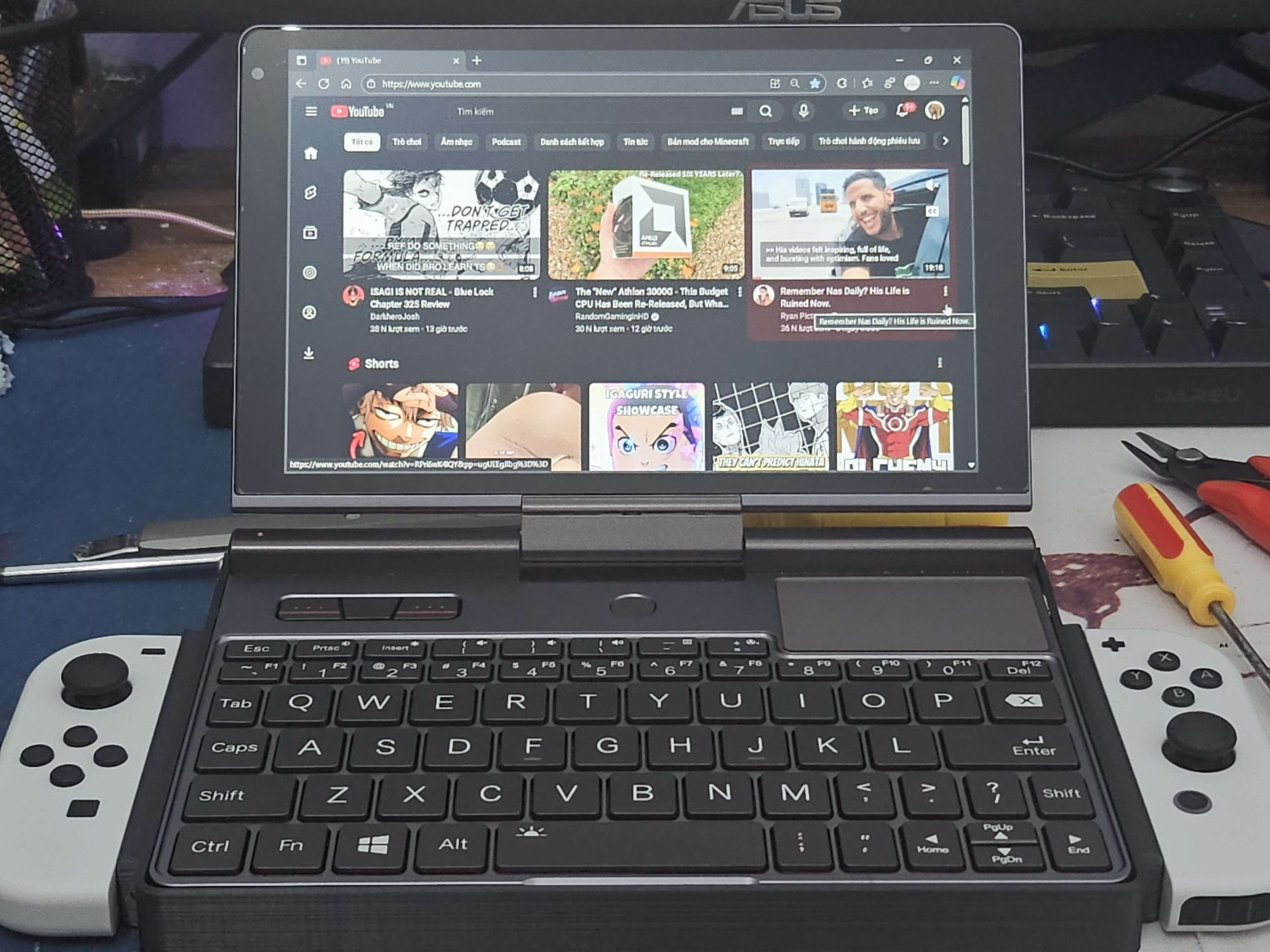 Joy-con Attachment for GPD Pocket 3