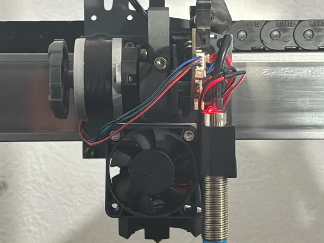 Sovolt300/t500 bambulab hotend and 4010fan adapter