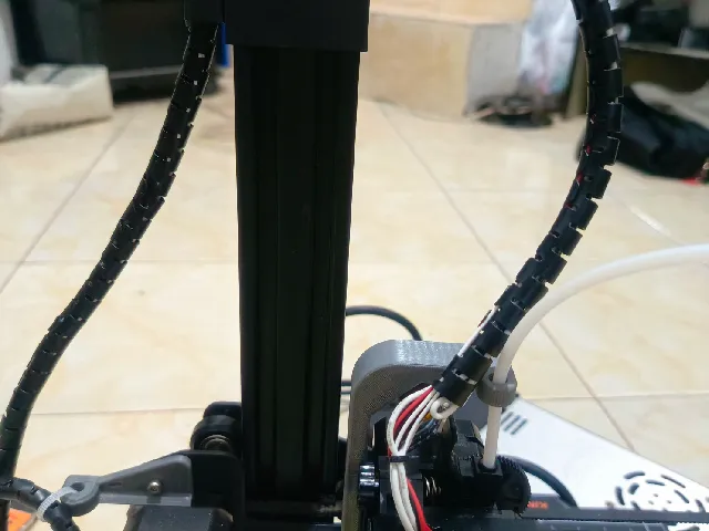 KP3S Holder Cable X and pneumatic for filament holder (V2)