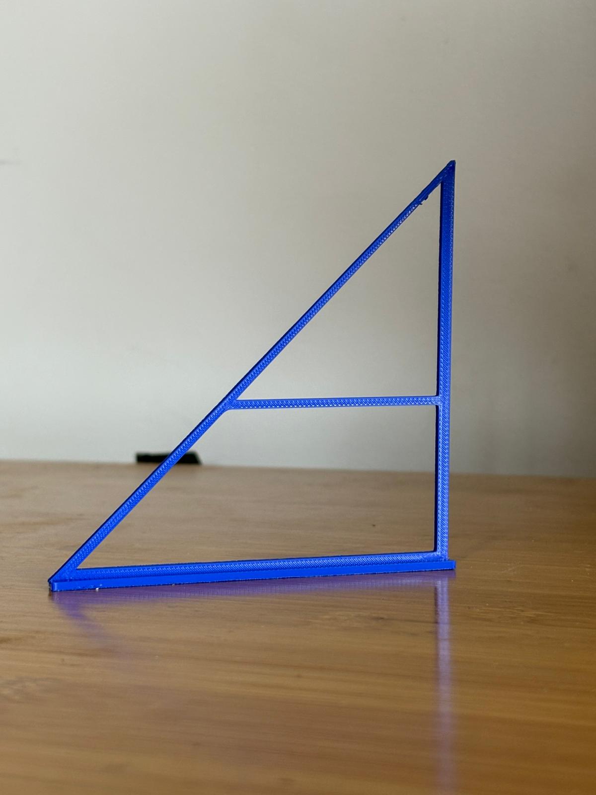 EXTREMELY short print time carpenter's slide-together setsquare (15 minutes!)