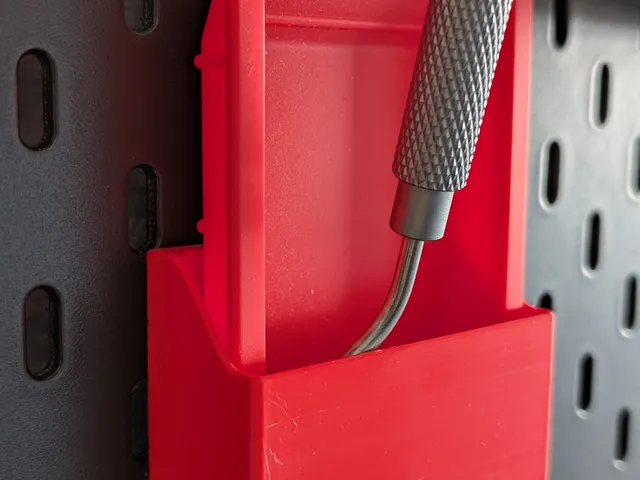 Wood glue roller skadis holder