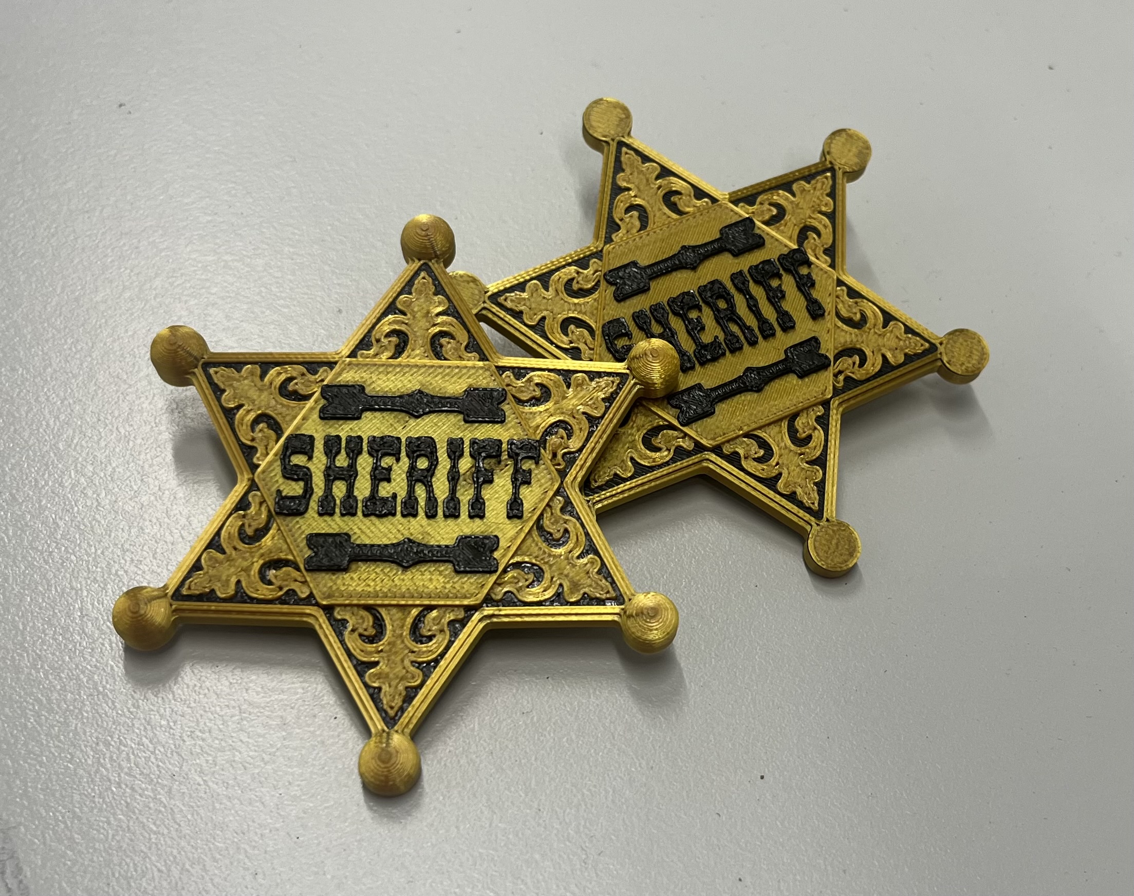 Sheriff Star Badge